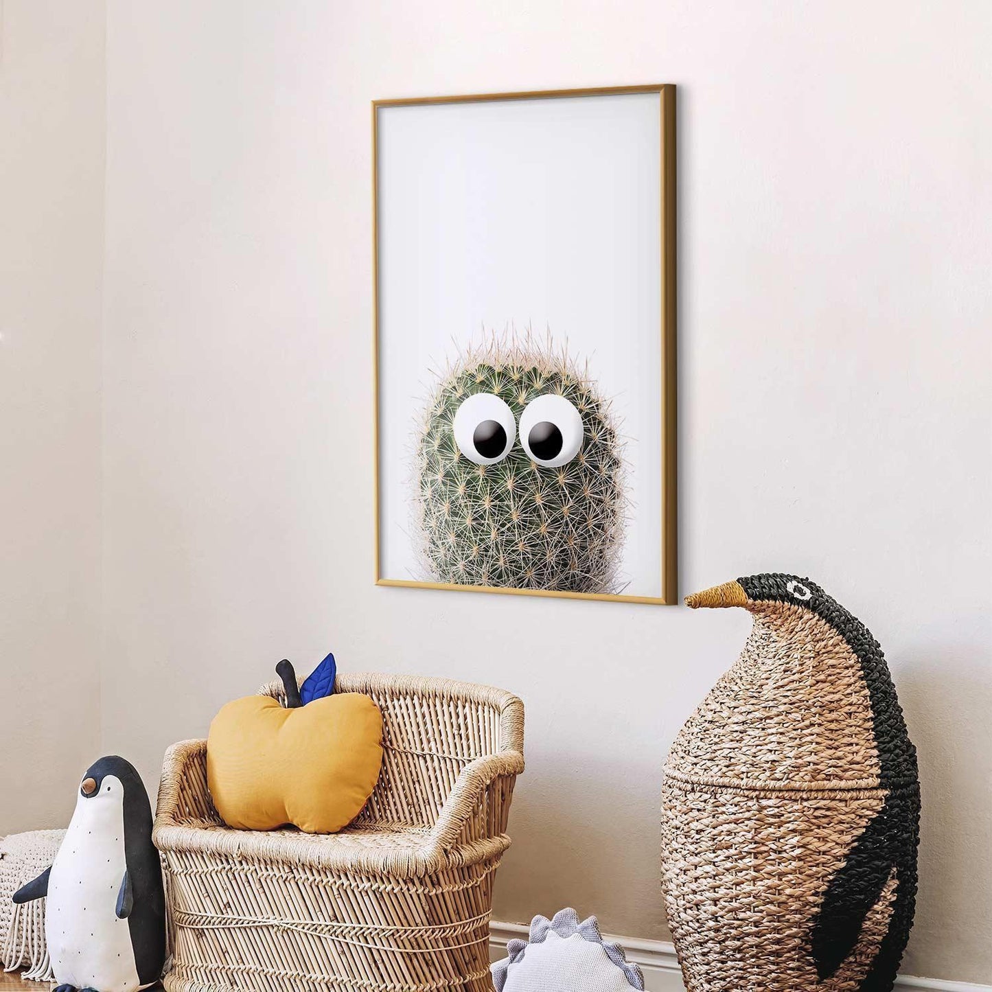 Poster - Cactus with Eyes Artgeist