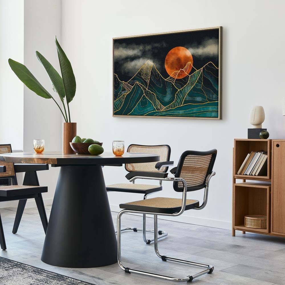 Leinwandbild - Mountain Calm (1 Part) Wide