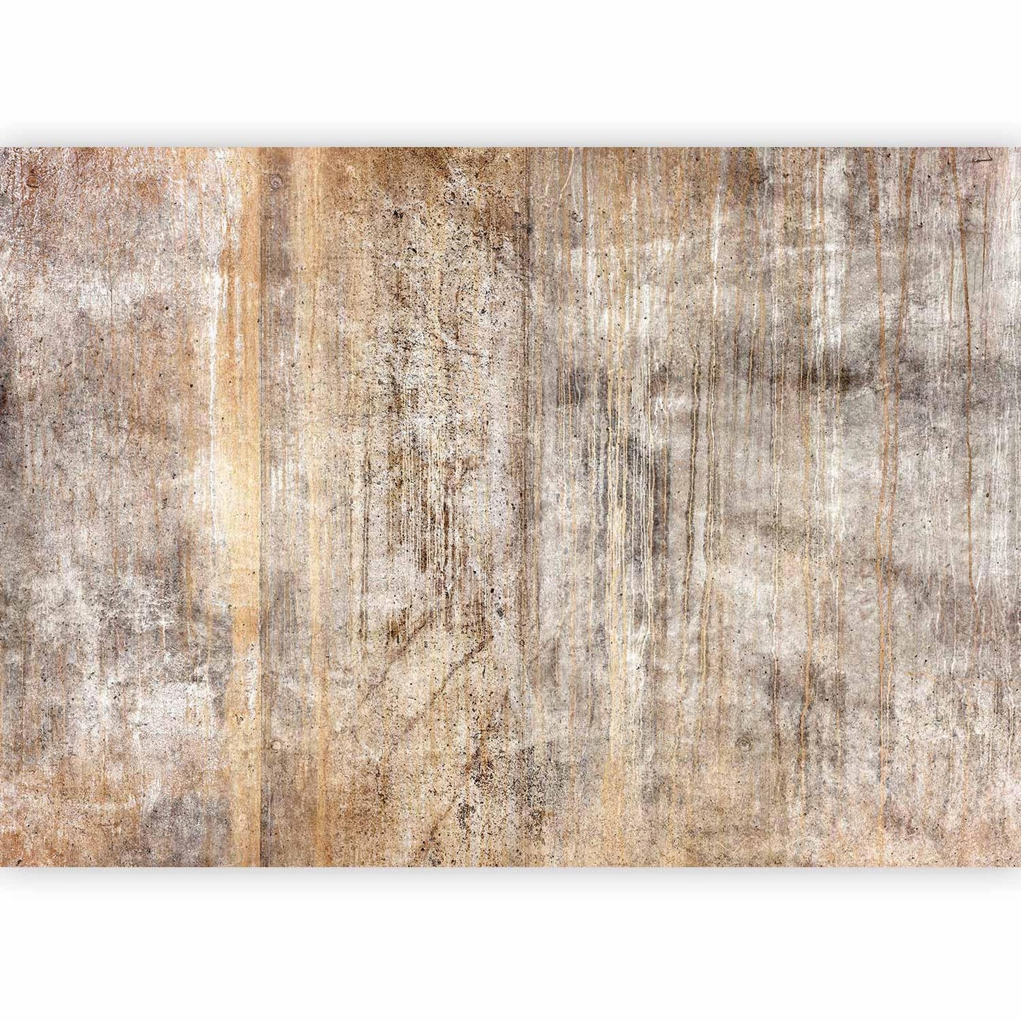 Fototapete - Abstract beige - background with black textured concrete patterns