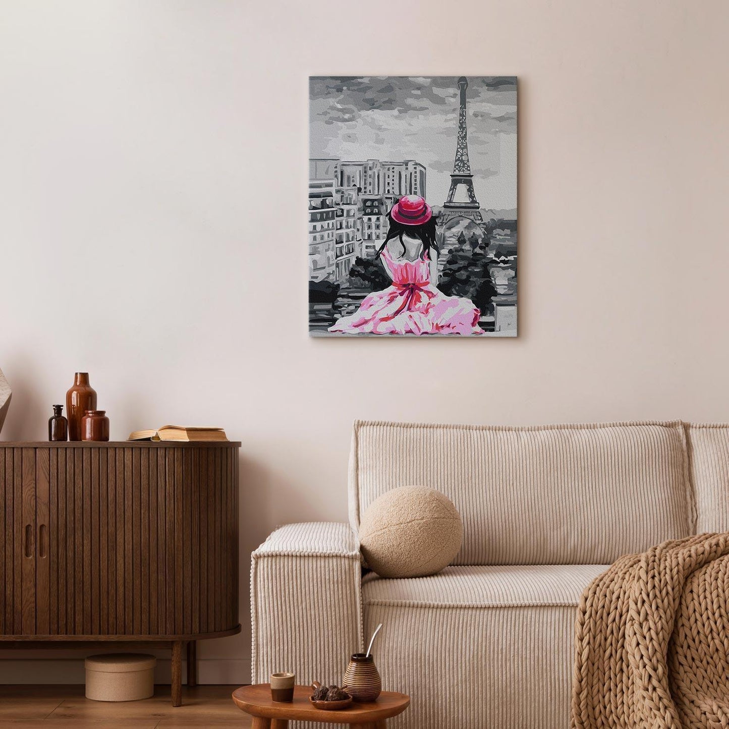 Malen nach Zahlen - Paris - Eiffel Tower View