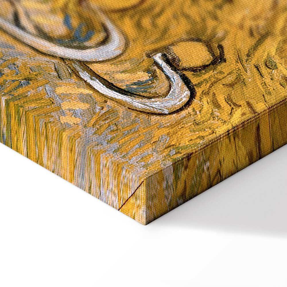 Leinwandbild Mittagsruhe Vincent van Gogh – Ländliche Idylle