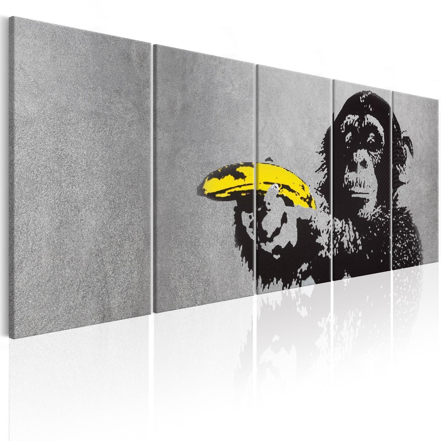 Leinwandbild - Monkey and Banana Artgeist