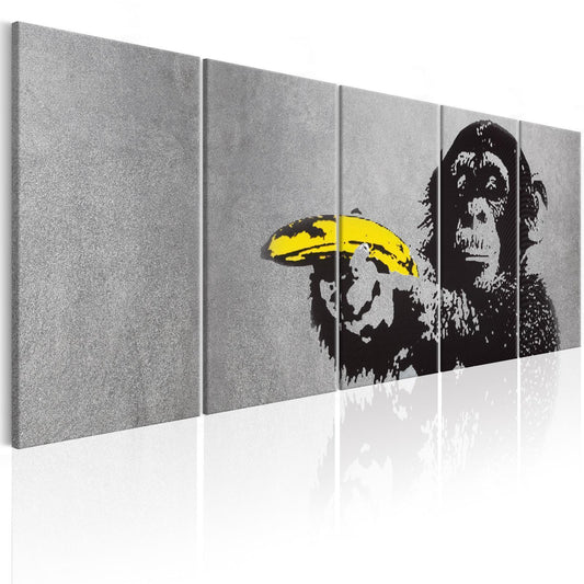 Leinwandbild - Monkey and Banana Artgeist