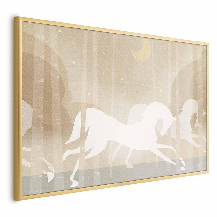 Poster - Galloping Horses Artgeist