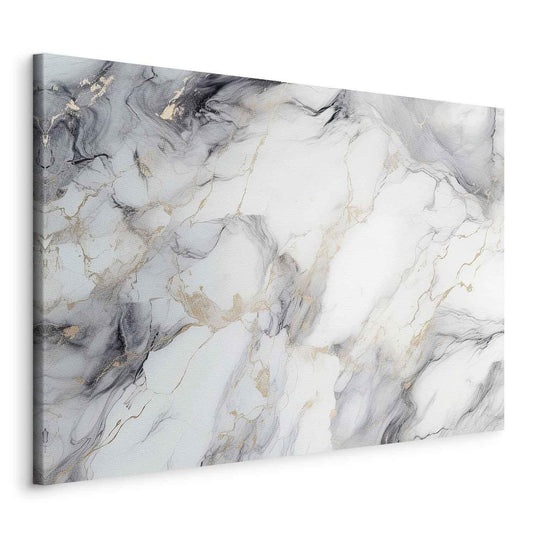 Leinwandbild - Elegant marble – stone structures in neutral colours