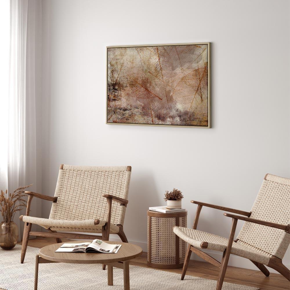 Leinwandbild - Imprint of Nature (1 Part) Wide