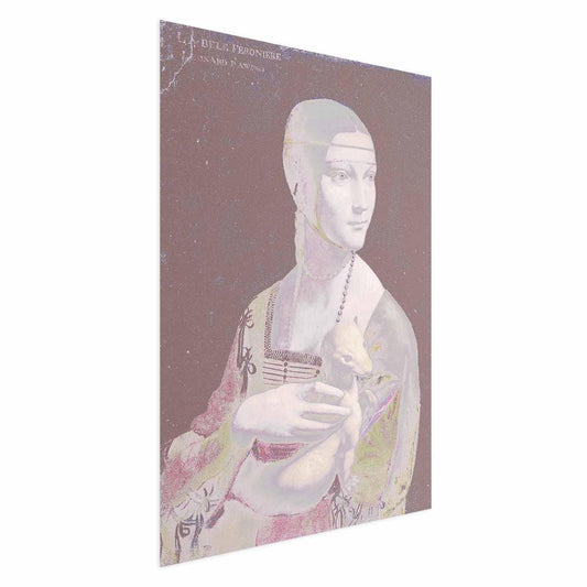 Poster - Pastel Lady Artgeist