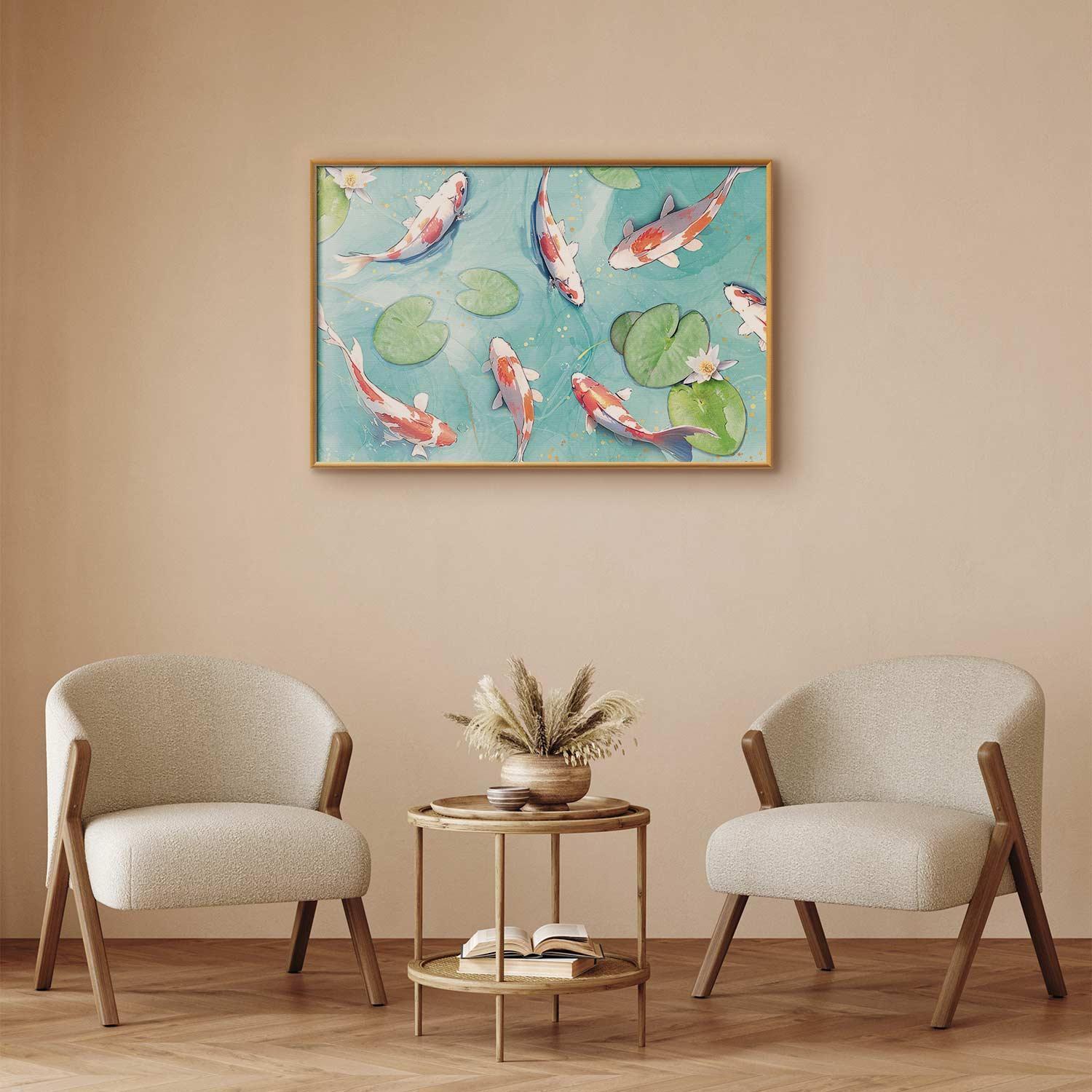 Poster - Pond in Japan Artgeist
