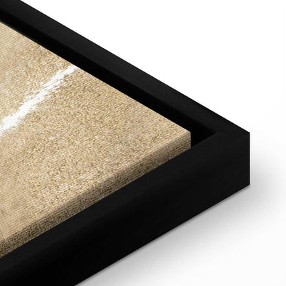 Leinwandbild - Banksy's Plane (1-part) - Red Graffiti Text on Mural Background