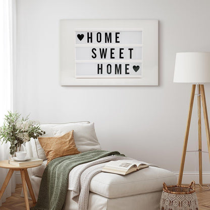 Leinwandbild - Cinema Light Box (1 Part) Vertical