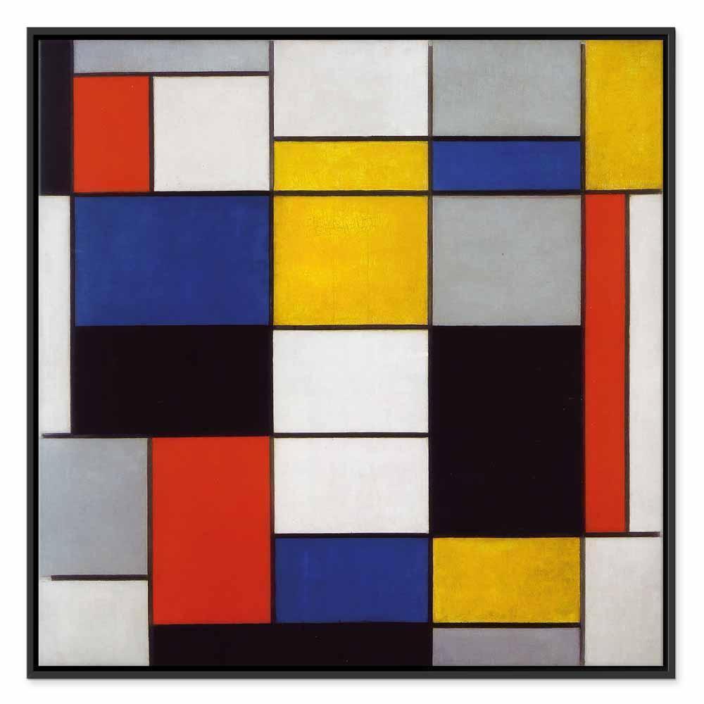 Leinwandbild - Piet Mondrian – Composition A