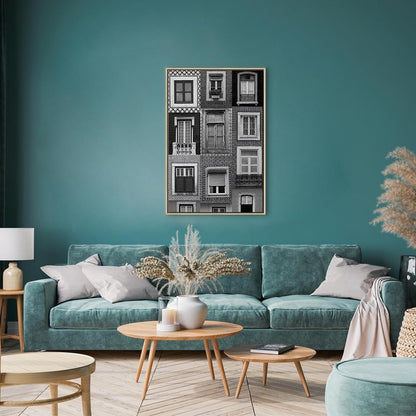 Leinwandbild - Patterned Windows (1 Part) Vertical