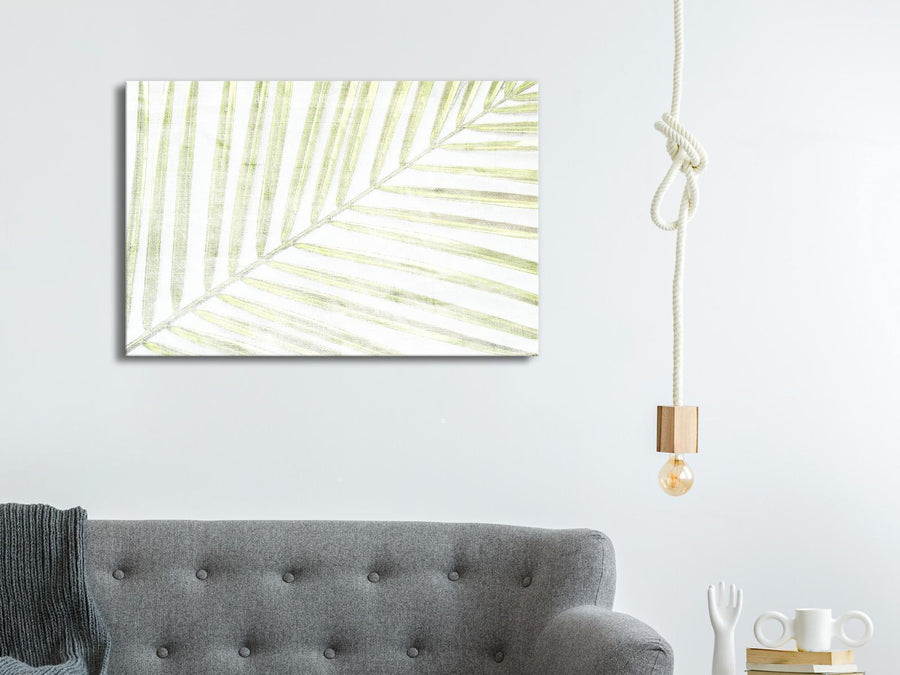 Leinwandbild - Palm Leaf (1 Part) Wide Artgeist