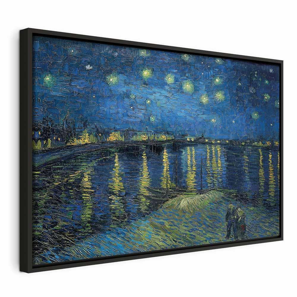 Leinwandbild - Vincent van Gogh – Starry Night Over the Rhône