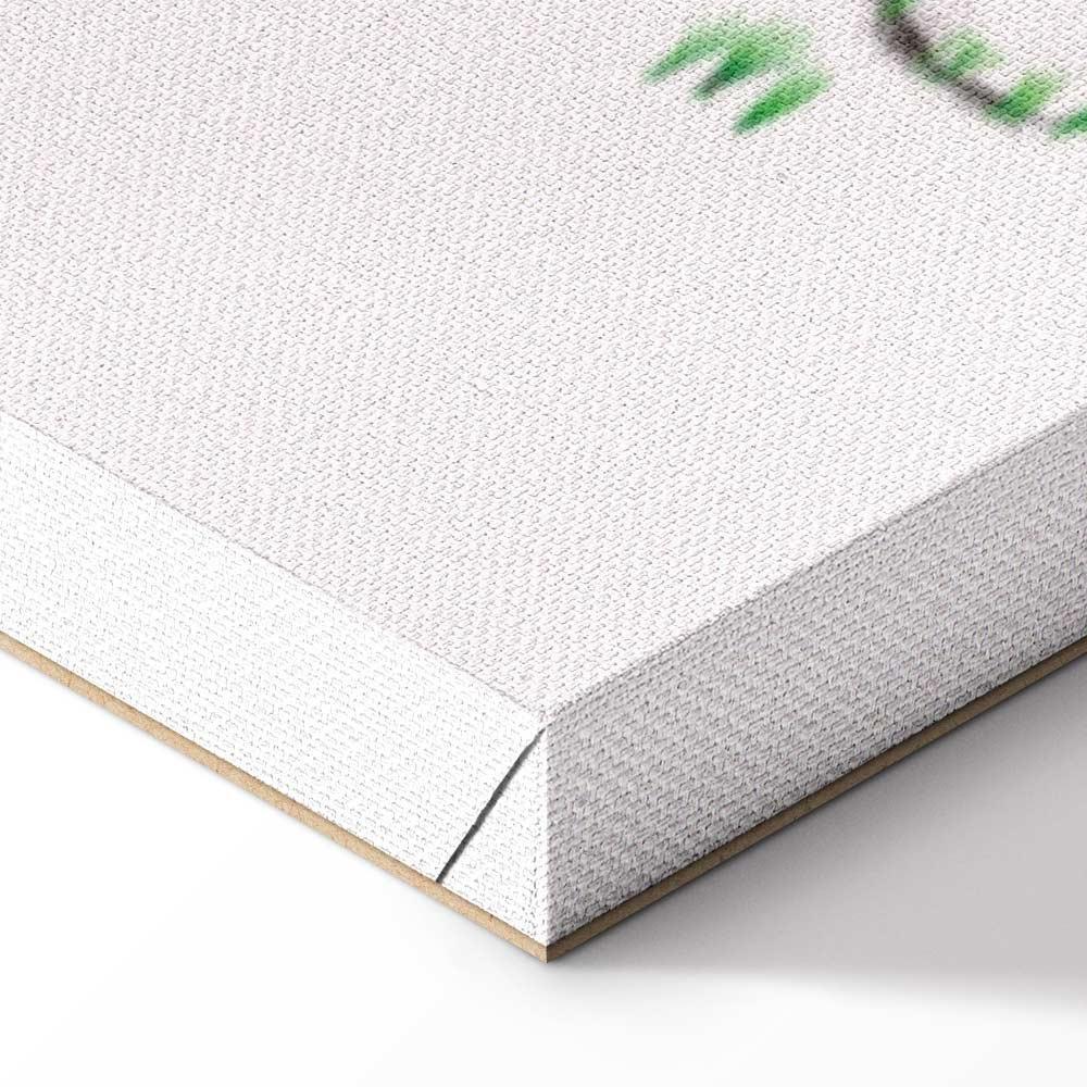 Leinwandbild - Dog and Ball (1 Part) Vertical