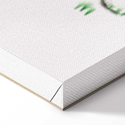 Leinwandbild - Dog and Ball (1 Part) Vertical