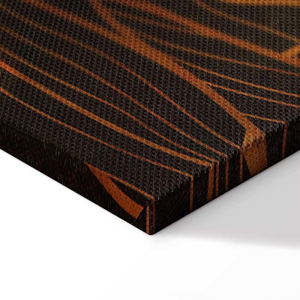 Leinwandbild - Dance of Golden Leaves (1 Part) Wide