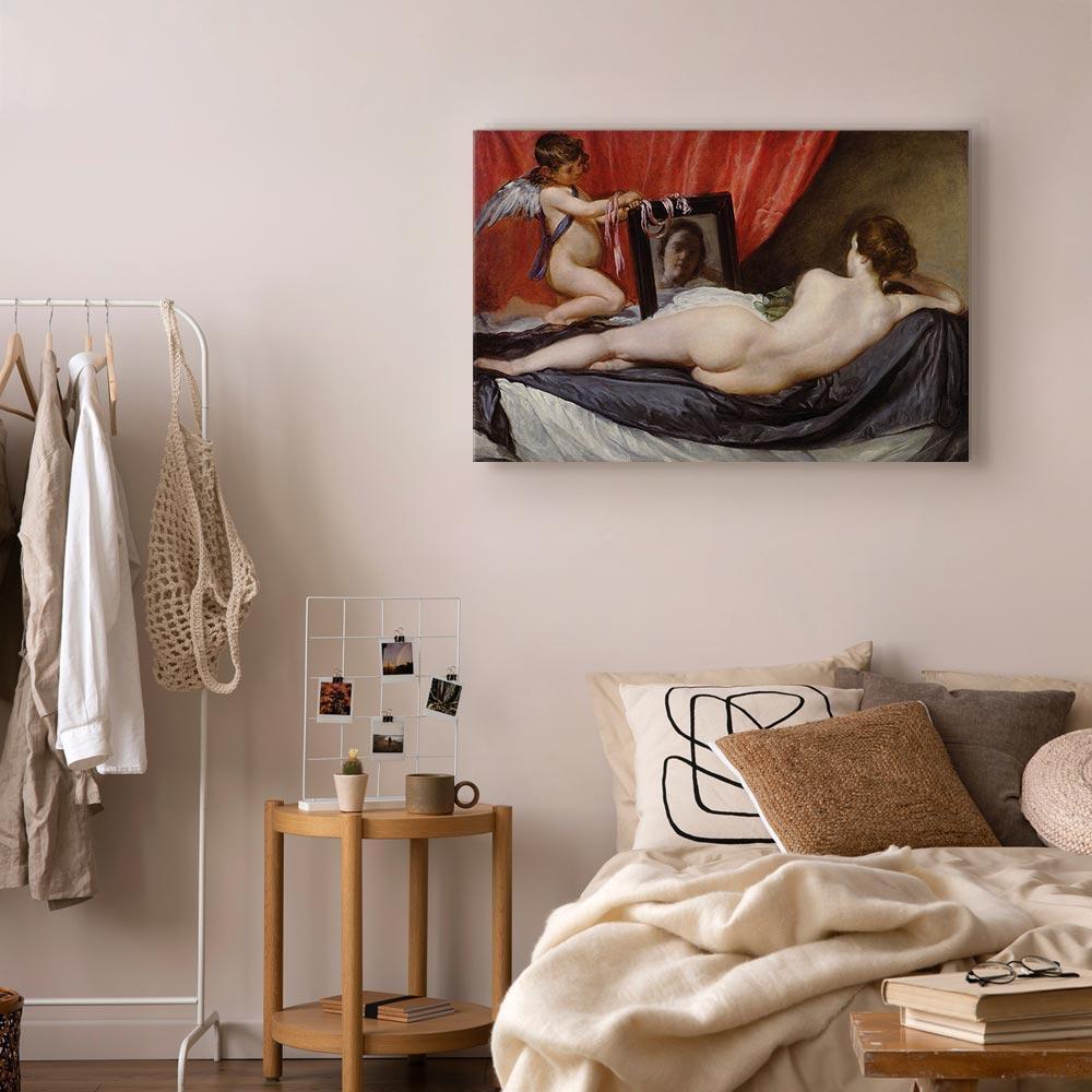 Leinwandbild - Diego Velázquez – The Rokeby Venus