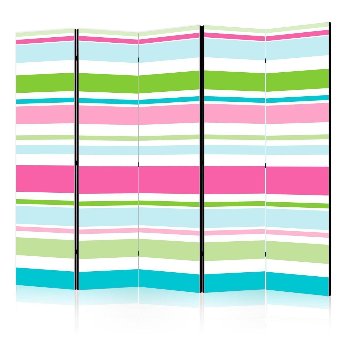 Paravent - Bright stripes II Artgeist