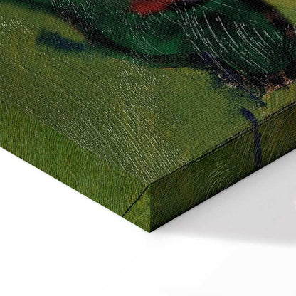 Leinwandbild - August Macke – Staudacherhaus in Tegernsee