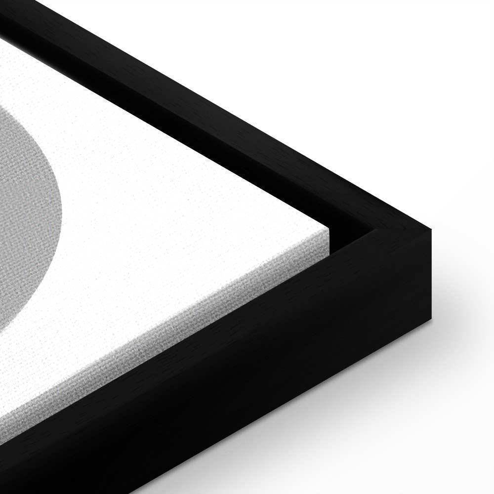 Leinwandbild - Grey Love (1 Part) Vertical