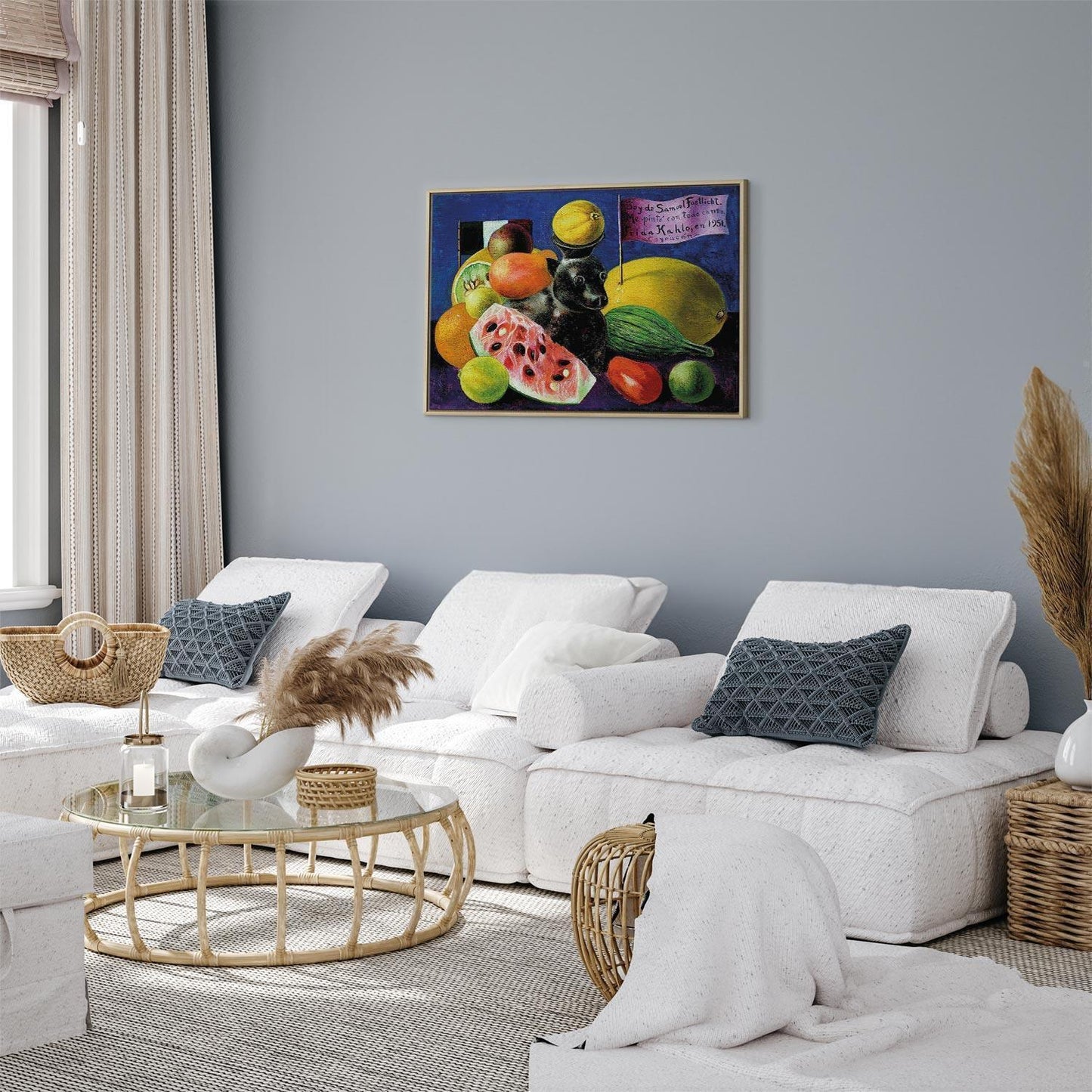 Leinwandbild - Frida Kahlo – Still Life