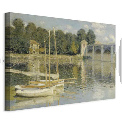 Leinwandbild - Claude Monet – Bridge at Argenteuil