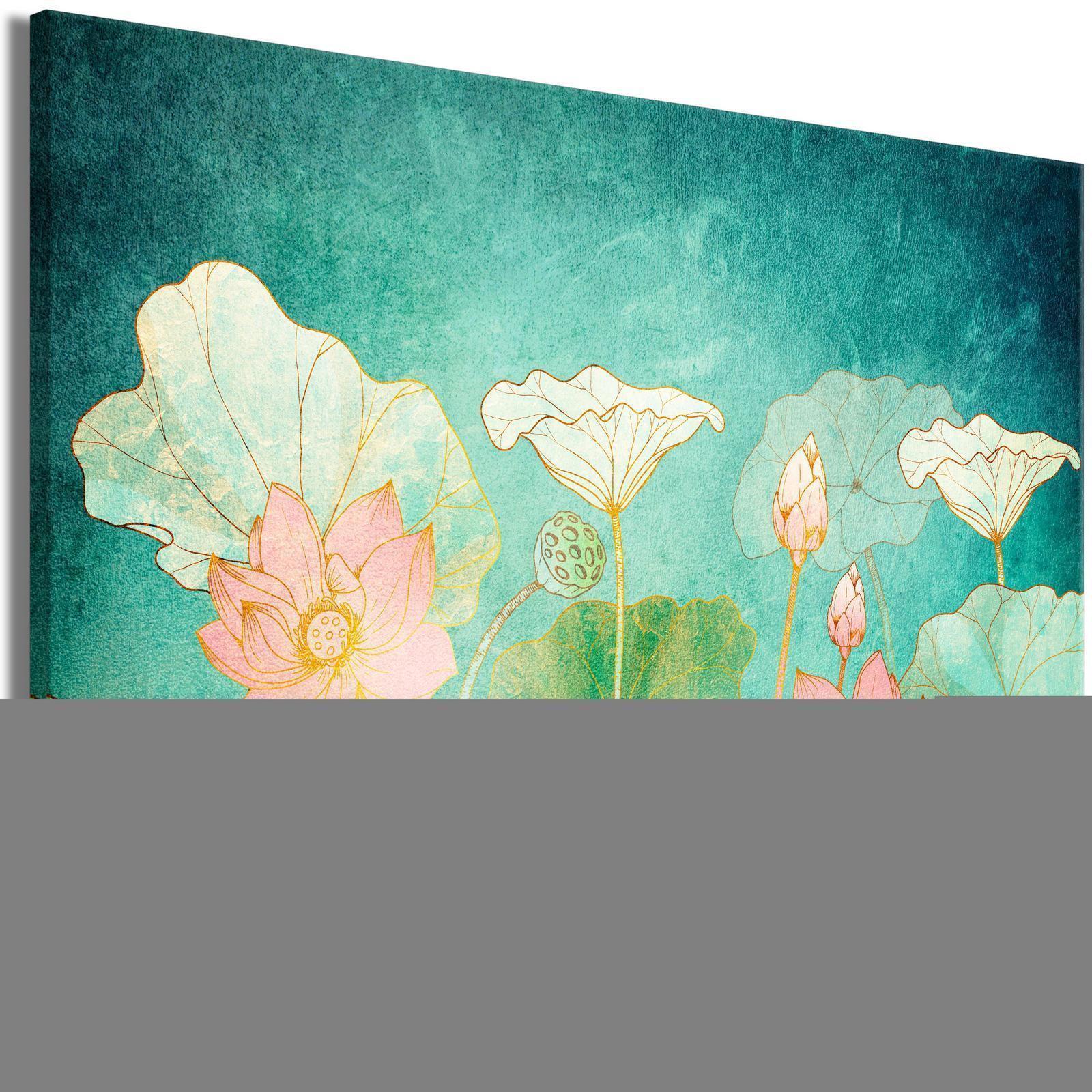 Leinwandbild - Fairytale Flowers (1 Part) Wide Artgeist