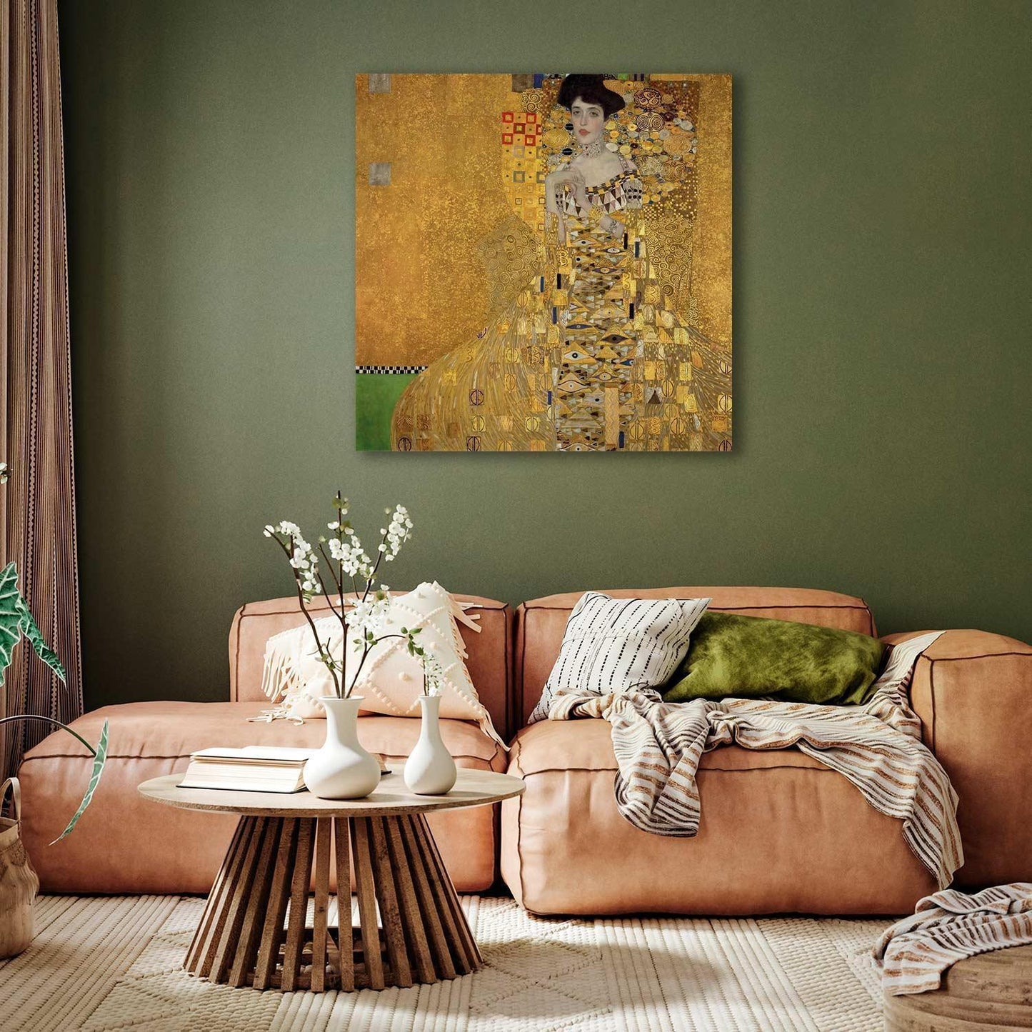 Leinwandbild - Gustav Klimt – Portrait of Adele Bloch-Bauer I