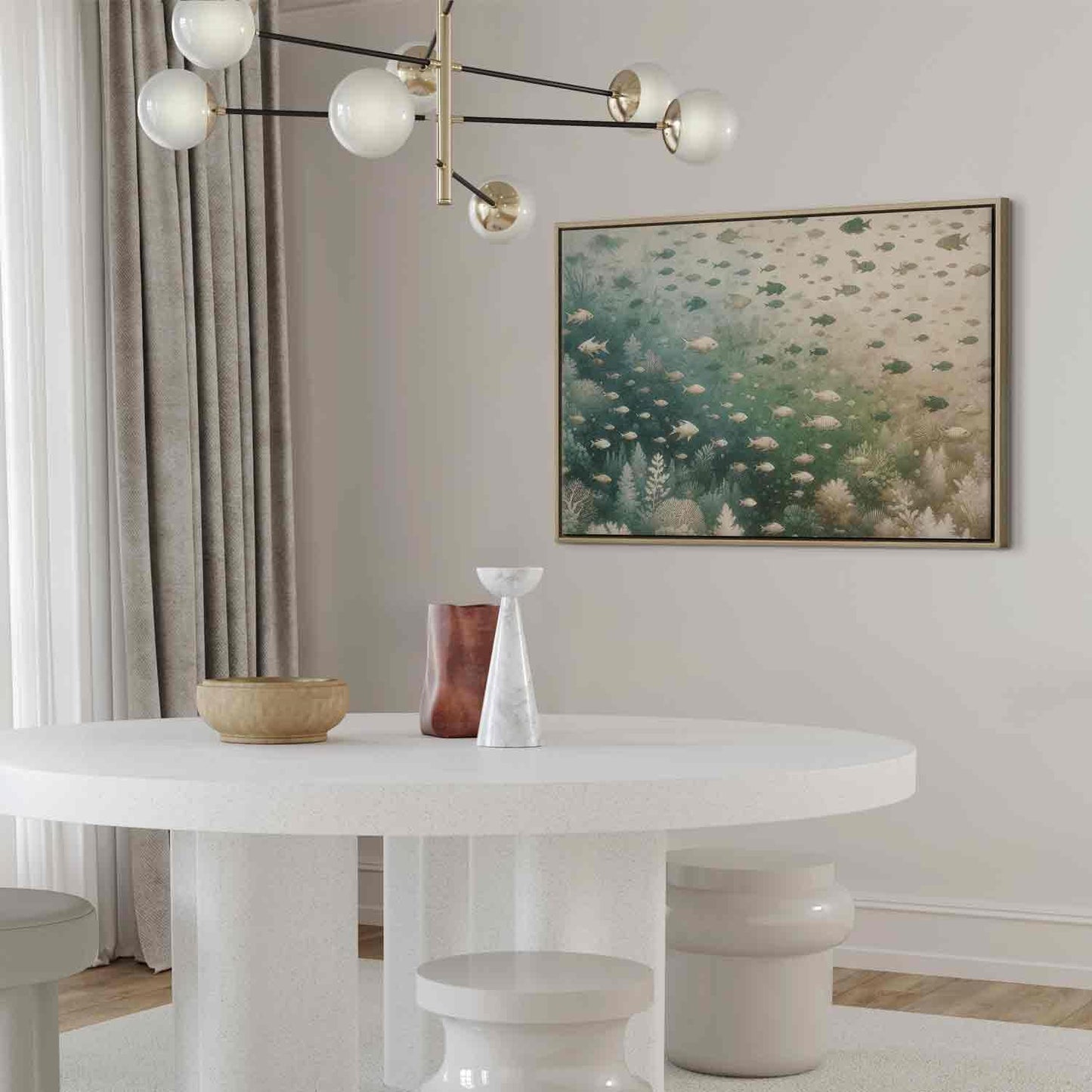 Leinwandbild - The marine world