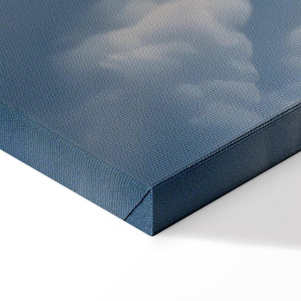 Leinwandbild - Symphony of Light: Sun and Clouds Collaborating on a Beautiful Sky