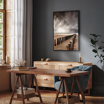 Leinwandbild - Prospect of Hope (1 Part) Vertical