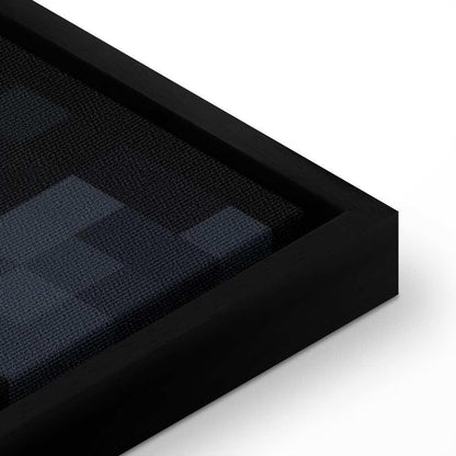 Leinwandbild - Pixel Game Over