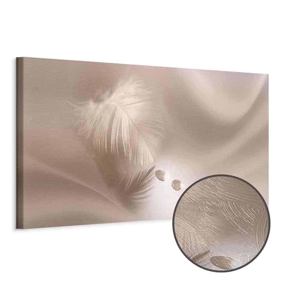 Leinwandbild - Delicate Feather