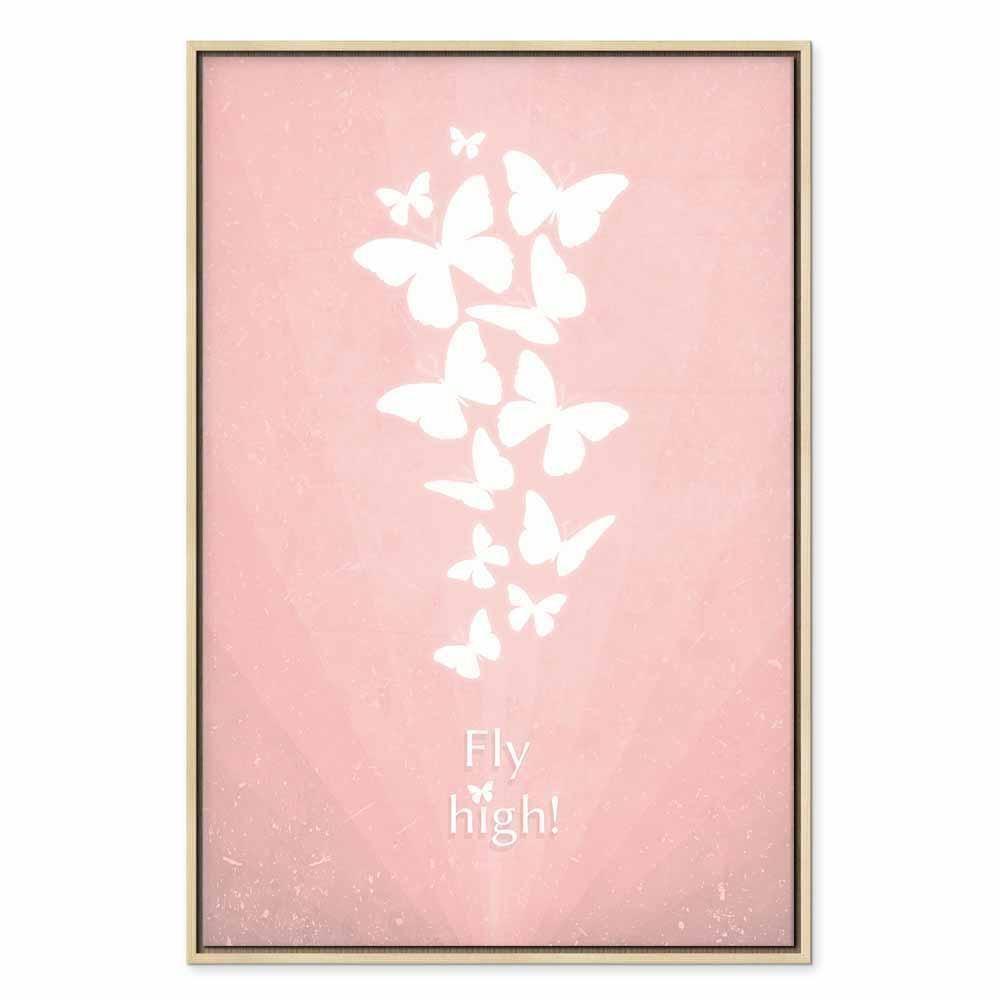 Leinwandbild - Fly High! (1 Part) Vertical