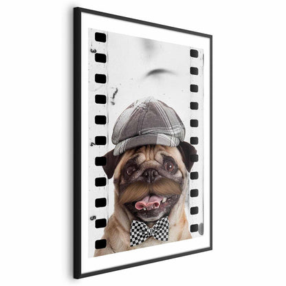 Poster - Pug in a Hat Artgeist