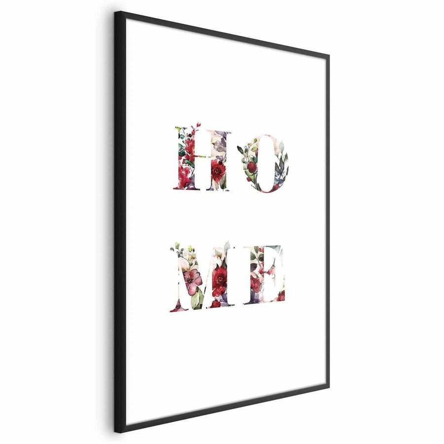 Poster - Home in Flowers Artgeist