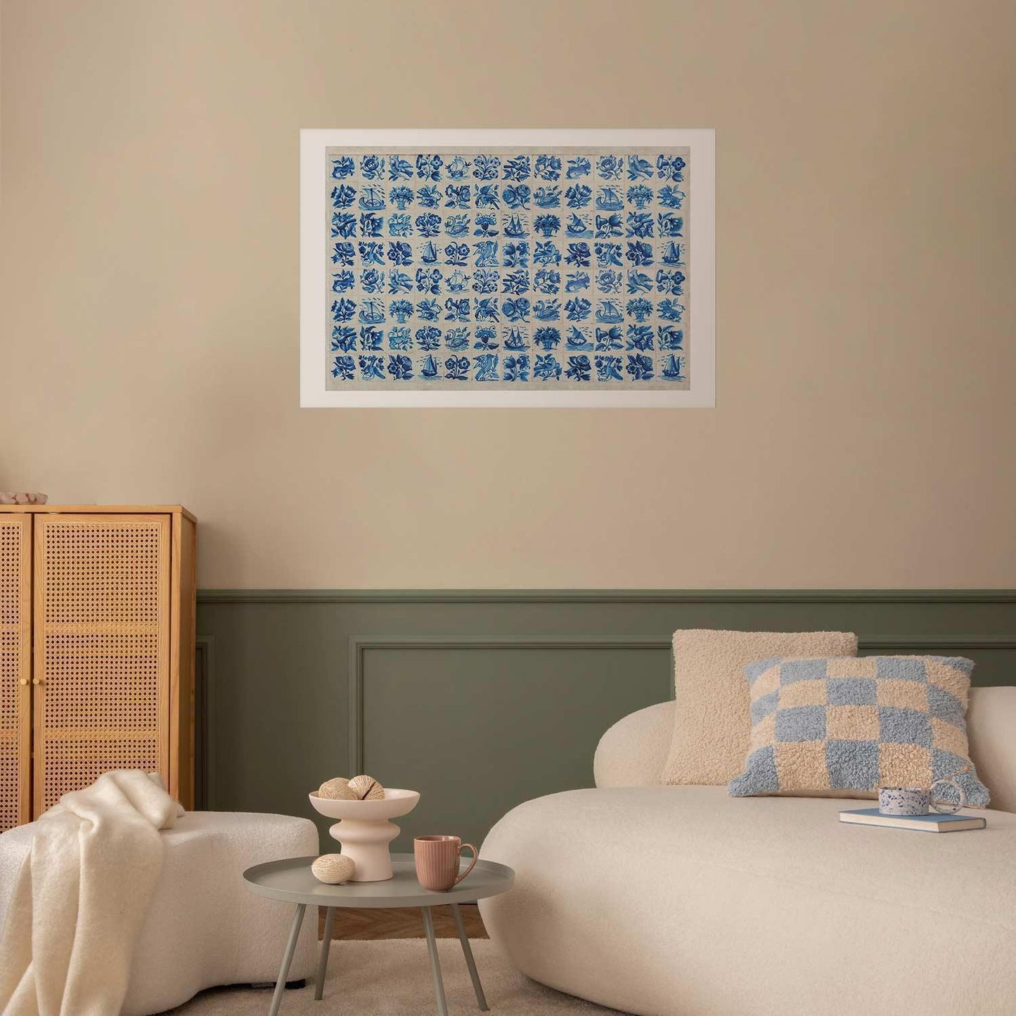 Poster - Azulejos Tiles - traditional Portuguese ceramic tiles