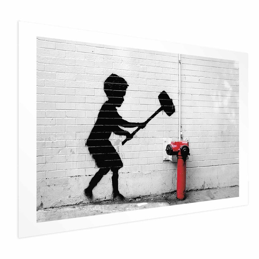Poster - Destroy the Fire Hydrant Artgeist