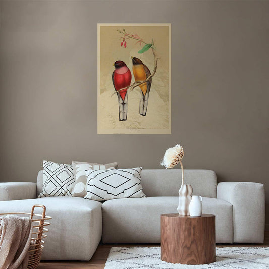 Poster - Birds on a Branch Artgeist