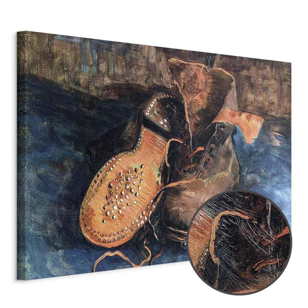 Leinwandbild - Vincent van Gogh – A Pair of Shoes