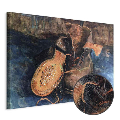 Leinwandbild - Vincent van Gogh – A Pair of Shoes