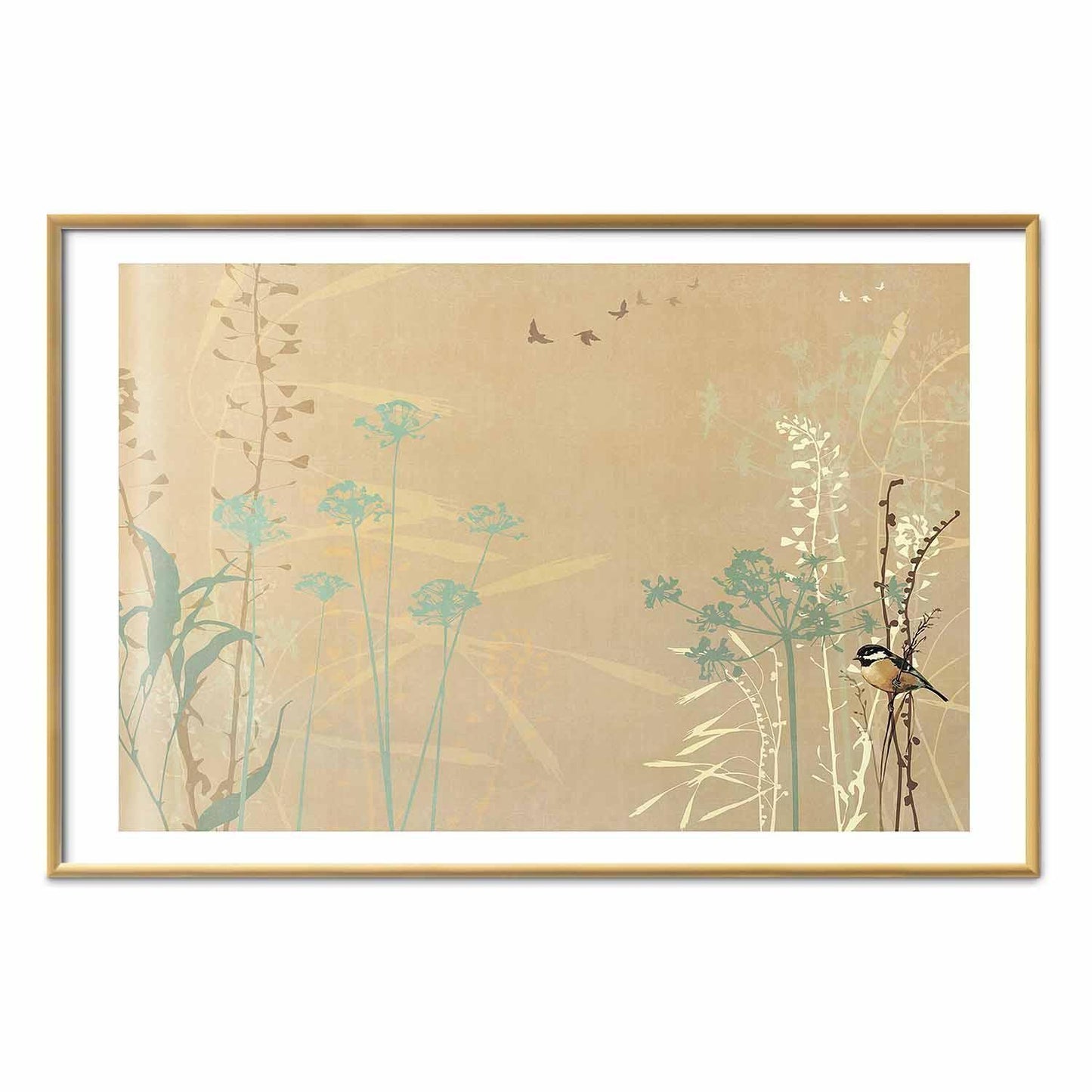 Poster - Bird on a Meadow