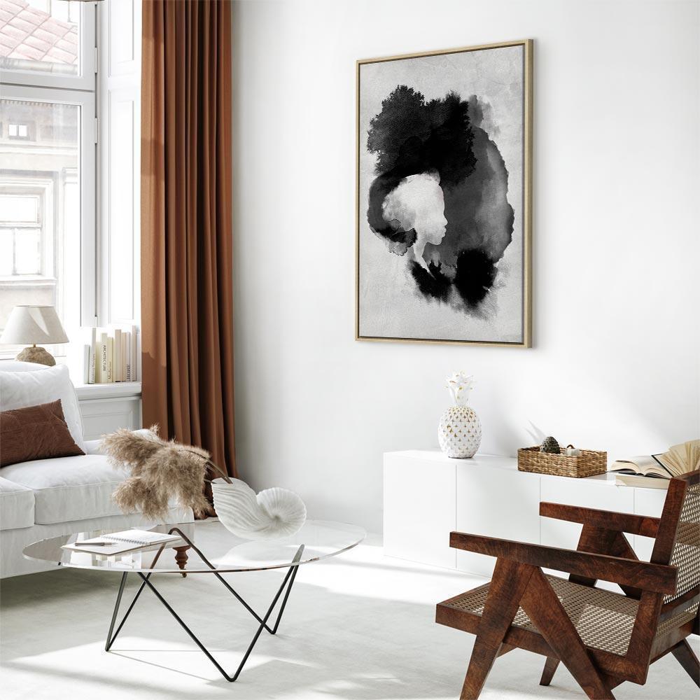 Leinwandbild - Painted By Light (1 Part) Vertical