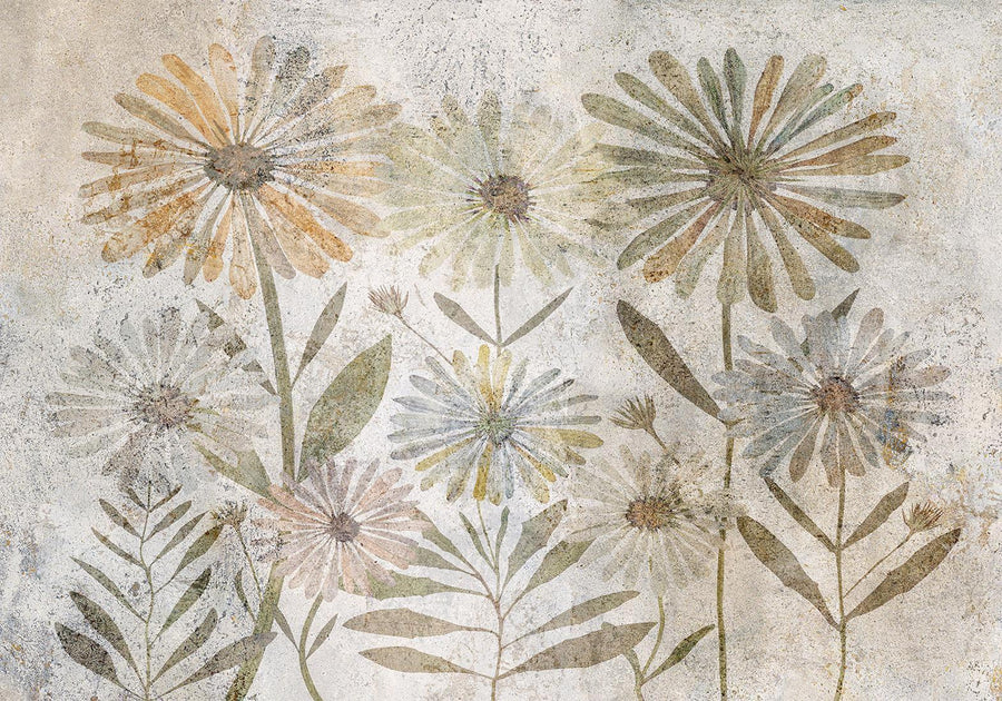 Fototapete „Blütenzauber“ – Florale Eleganz für Ihr Zuhause