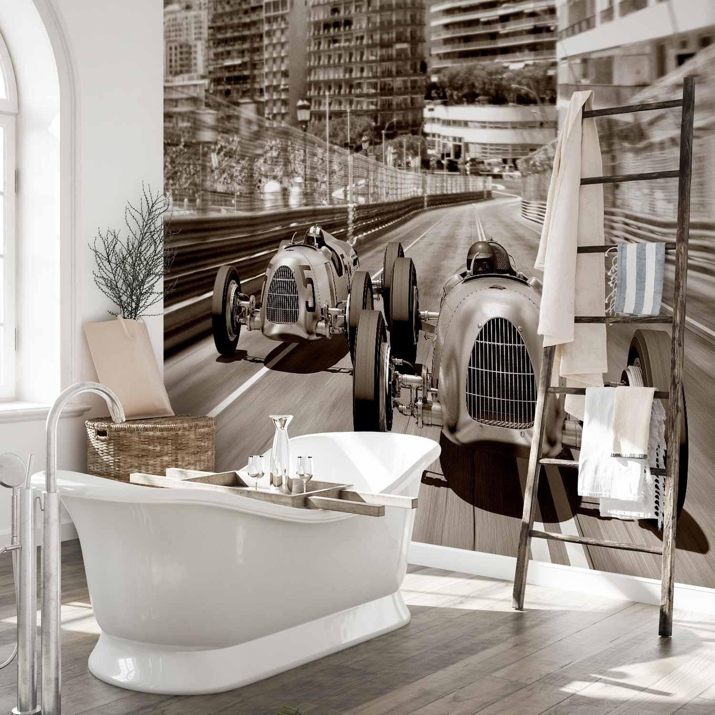 Fototapete - Retro Formula 1