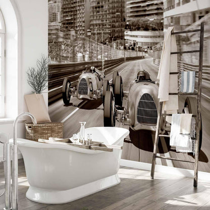 Fototapete - Retro Formula 1