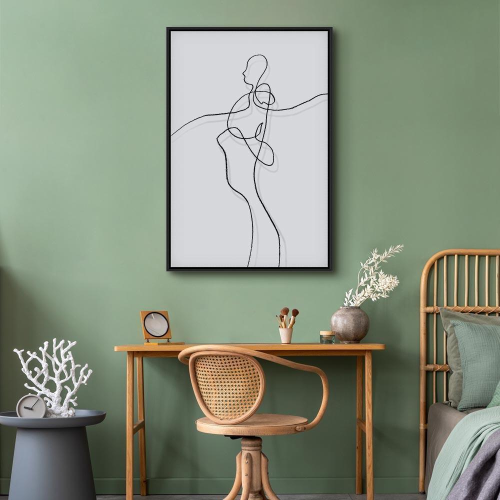 Leinwandbild - My Soul (1 Part) Vertical