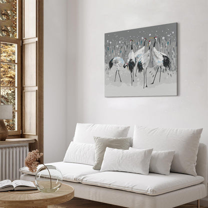 Malen nach Zahlen - Stork Family