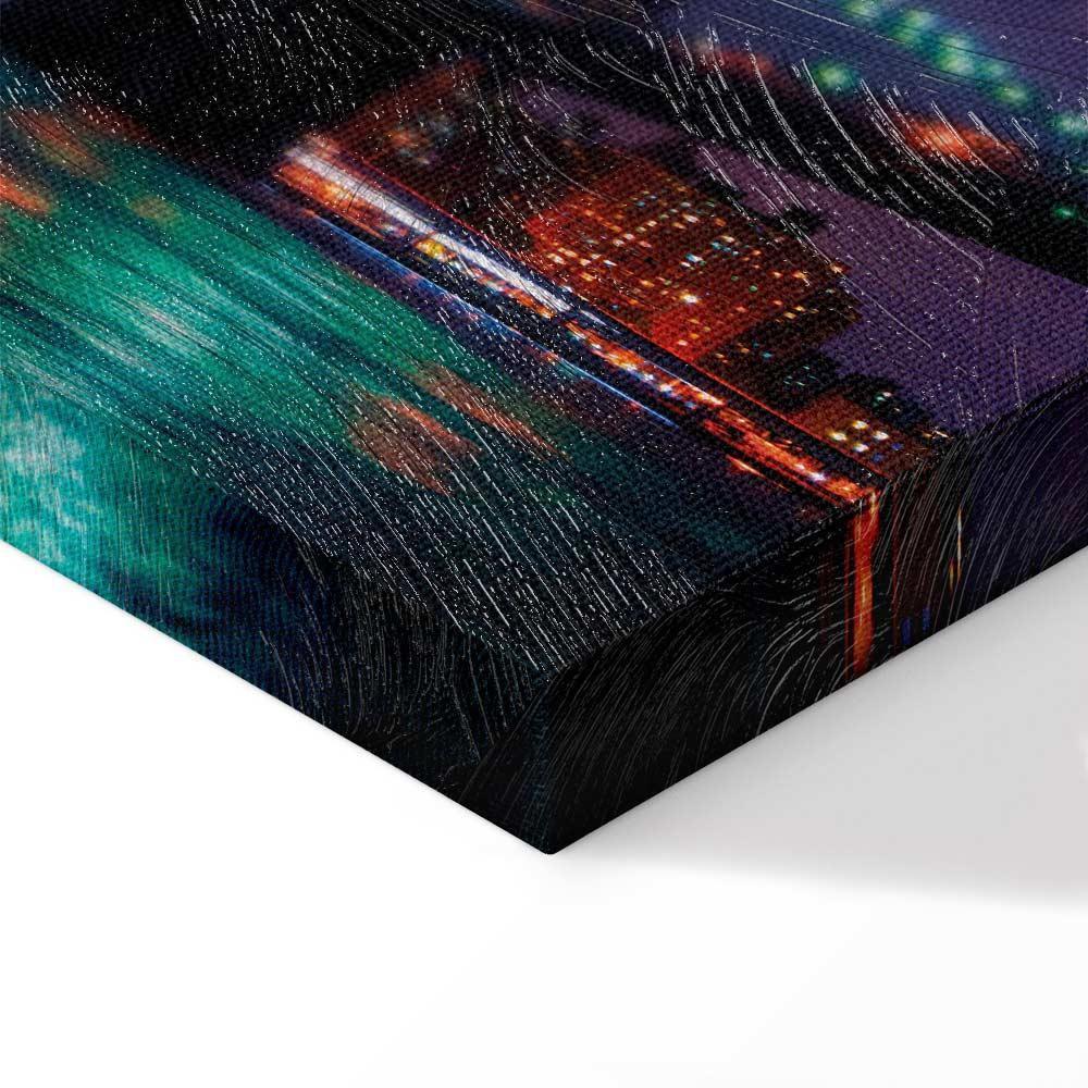 Leinwandbild - New York: Dark City